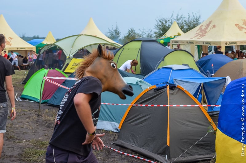 Лошадь, а лошадь, почему ты по палаткам топчешься?